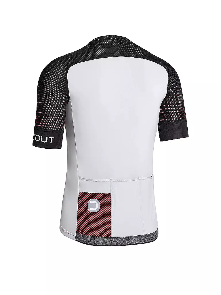 DOTOUT | Herren Radtrikot Hybrid | Blanco