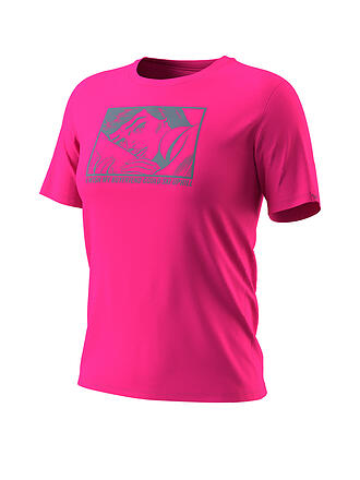 DYNAFIT | Camiseta de algodón con gráfico para mujer