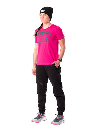 DYNAFIT | Camiseta de algodón con gráfico para mujer