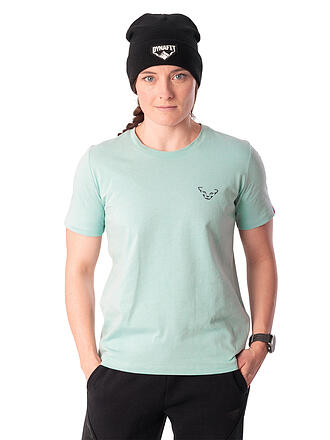 DYNAFIT | Camiseta de algodón con gráfico en la espalda para mujer