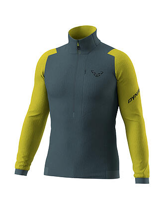 DYNAFIT | Camiseta de manga larga con cremallera para hombre Blacklight Thermal