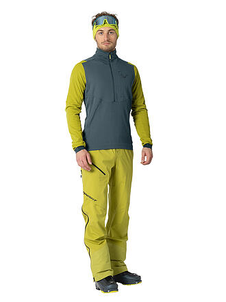 DYNAFIT | Camiseta de manga larga con cremallera para hombre Blacklight Thermal