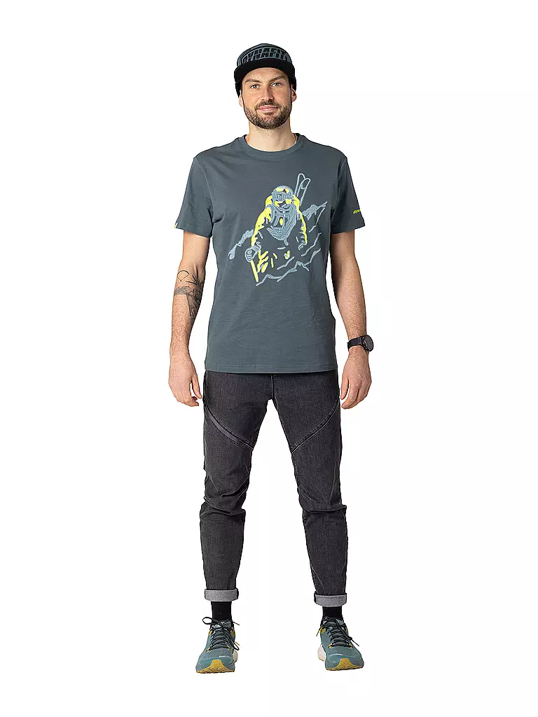 DYNAFIT | Camiseta de hombre Blacklight | Gris