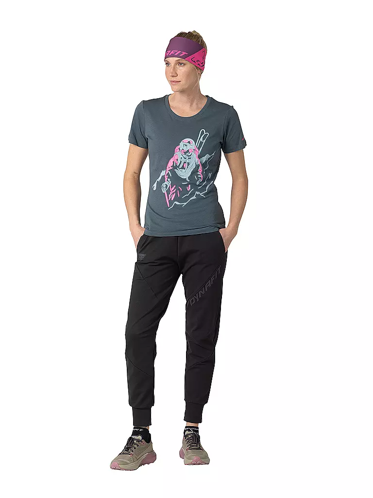 DYNAFIT | Camiseta de mujer Blacklight | Gris