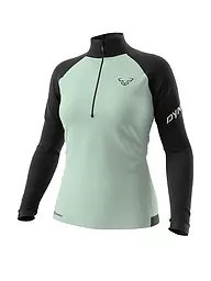 DYNAFIT | Camiseta de senderismo con cremallera para mujer Speed Polartec | Azul claro