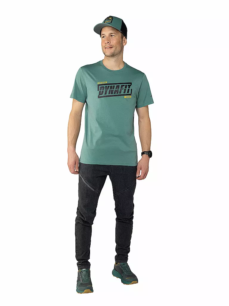 DYNAFIT | Camiseta de touring gráfica para hombre | Petróleo