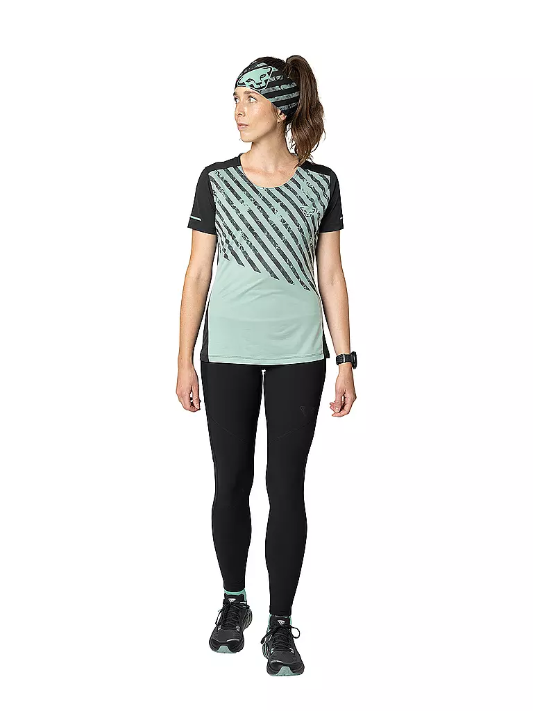 DYNAFIT | Camiseta de travesía Alpine para mujer | Verde claro