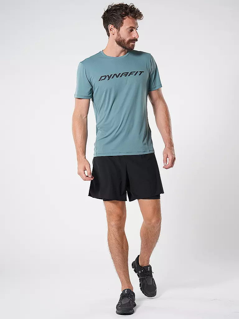 DYNAFIT | Camiseta funcional de hombre Traverse 2 | Petróleo