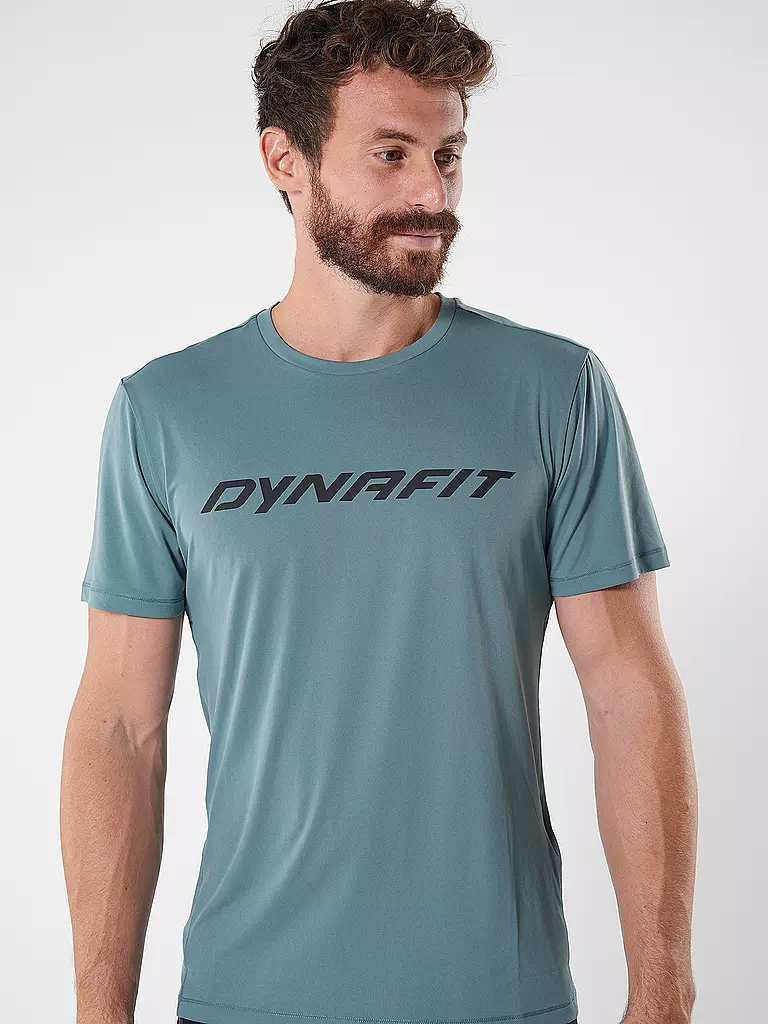 DYNAFIT | Camiseta funcional de hombre Traverse 2 | Petróleo
