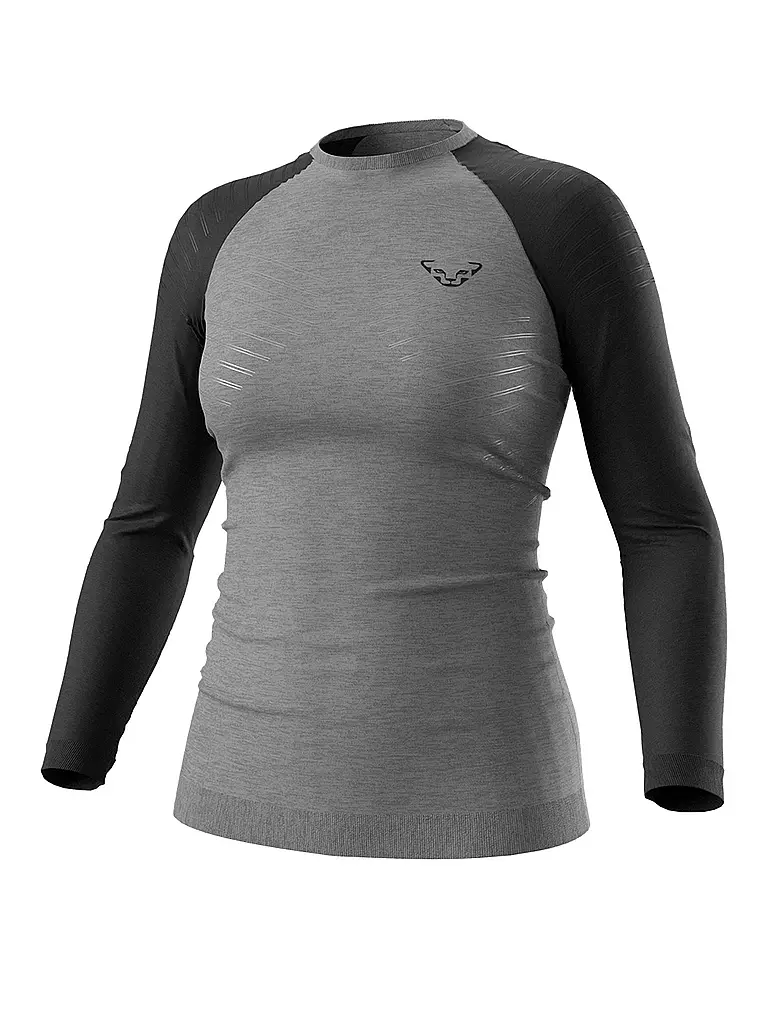 DYNAFIT | Camiseta funcional de mujer Tour Light Merino | Gris
