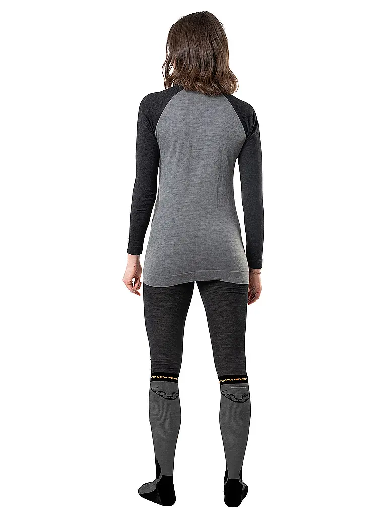 DYNAFIT | Camiseta funcional de mujer Tour Light Merino | Gris