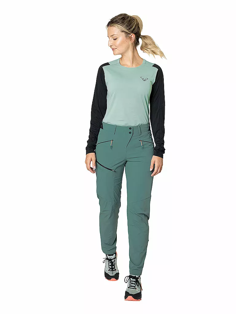 DYNAFIT | Camiseta funcional de mujer Transalper | Verde claro