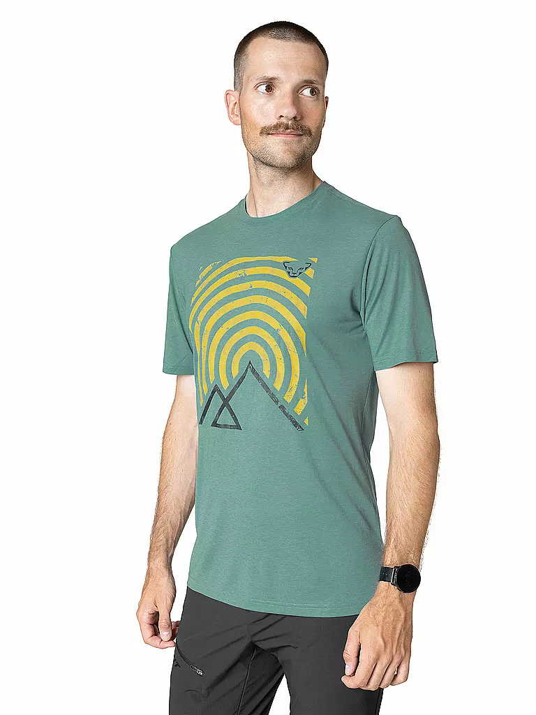 DYNAFIT | Camiseta funcional para hombre Transalper Graphic | Petróleo