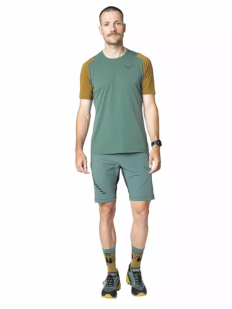 DYNAFIT | Camiseta funcional Transalper para hombre | Petróleo