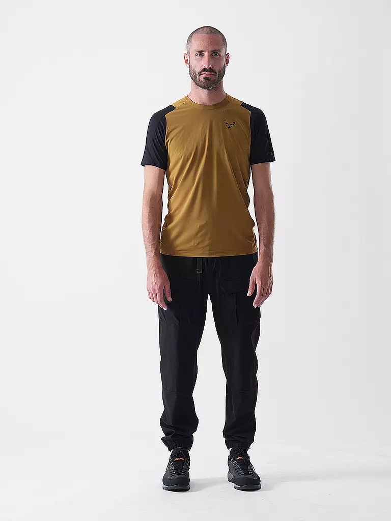 DYNAFIT | Camiseta funcional Transalper para hombre | Oro
