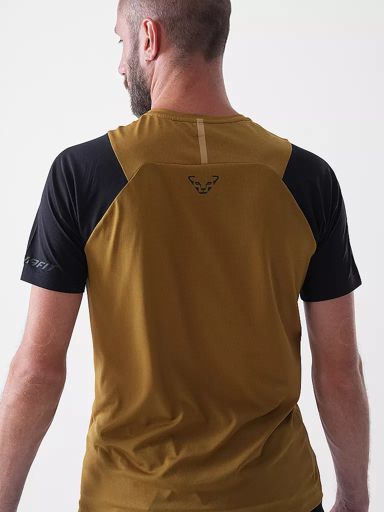 DYNAFIT | Camiseta funcional Transalper para hombre | Oro