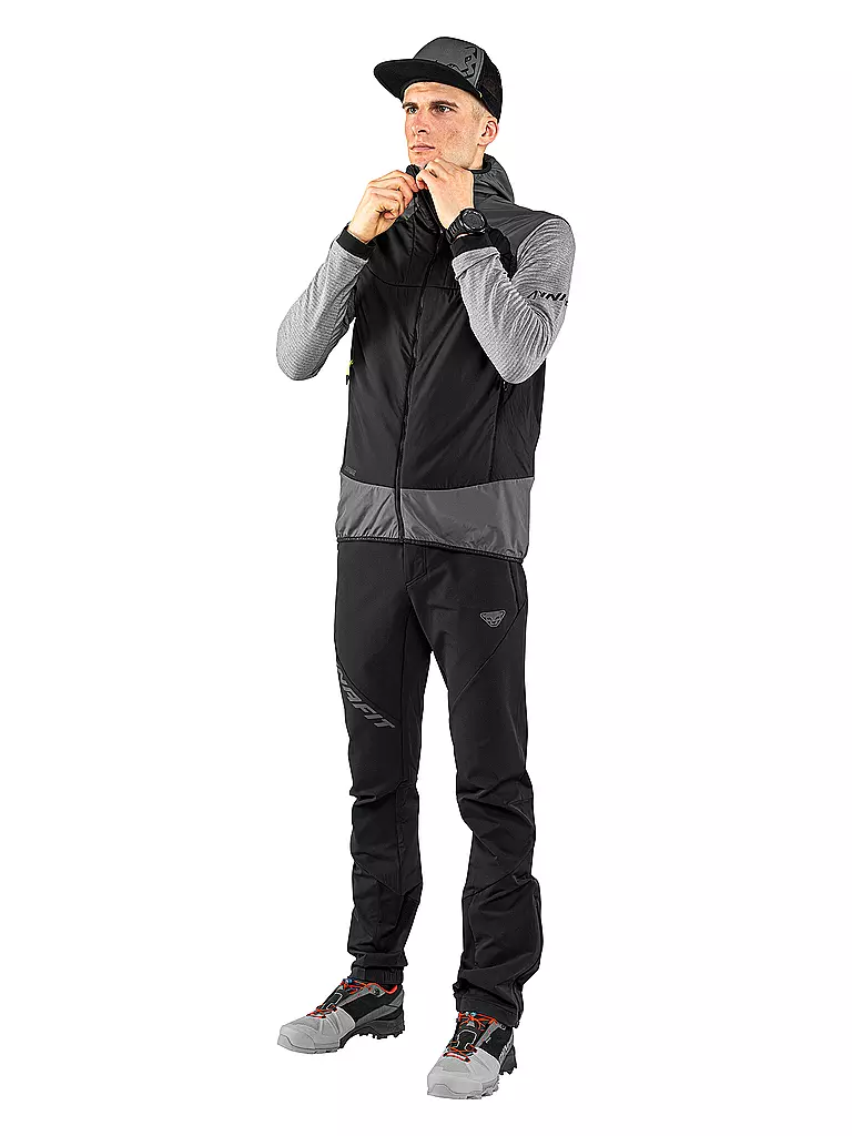DYNAFIT | Chaleco de esquí de montaña para hombre Mezzalama Polartec® Alpha® | Negro