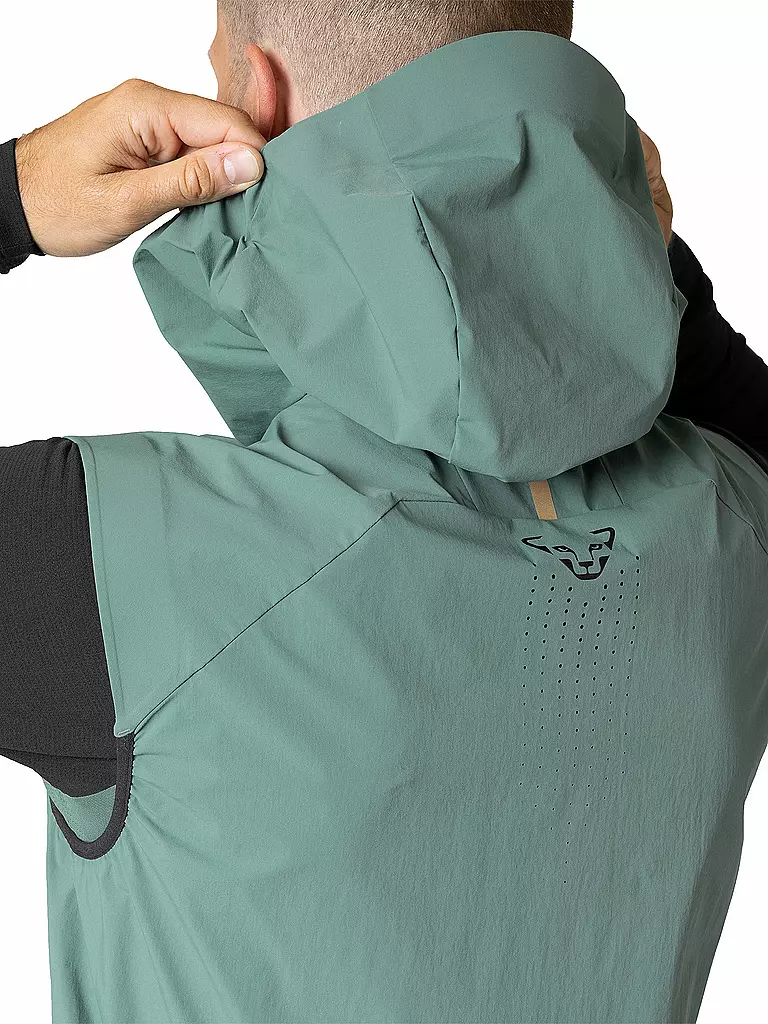 DYNAFIT | Chaleco softshell para hombre Transalper DST con capucha |