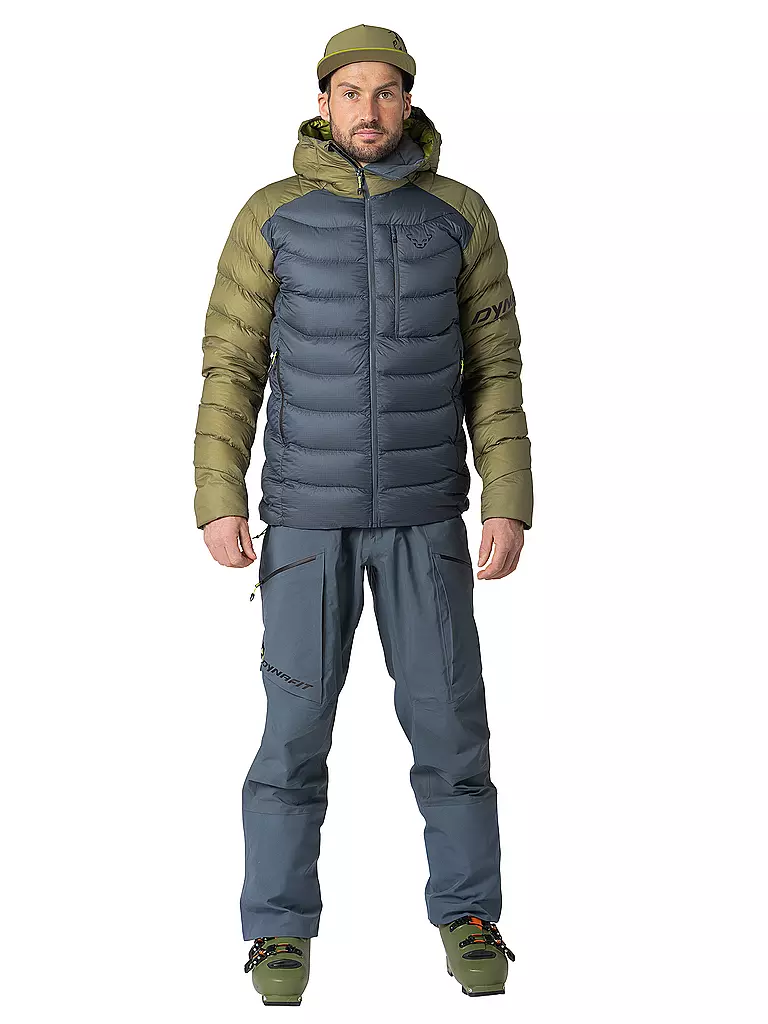 DYNAFIT | Chaqueta aislante con capucha de plumón Tigard para hombre | Oliva