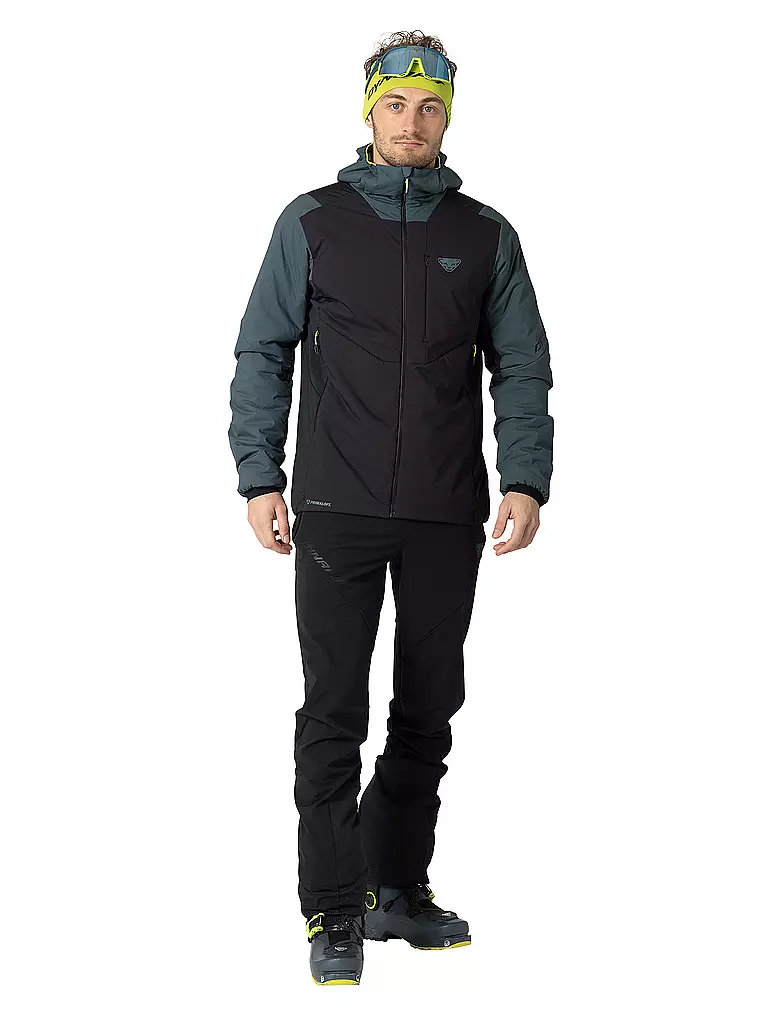 DYNAFIT | Chaqueta aislante de esquí de travesía para hombre Blacklight Primaloft® con capucha | Petróleo