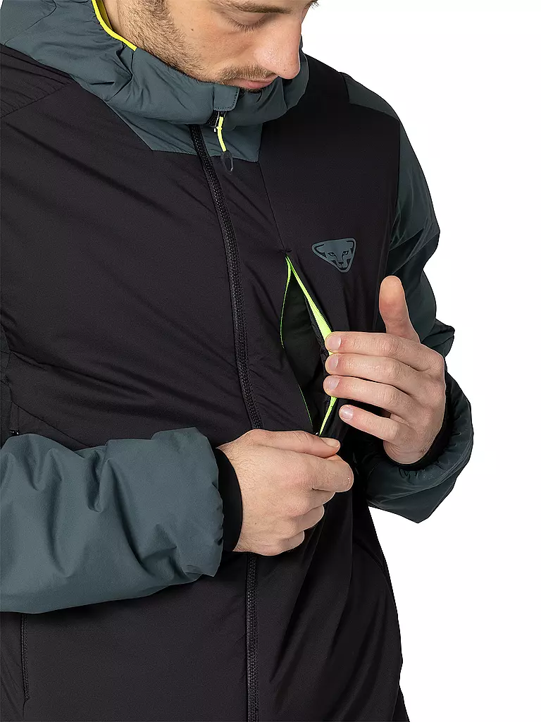DYNAFIT | Chaqueta aislante de esquí de travesía para hombre Blacklight Primaloft® con capucha |