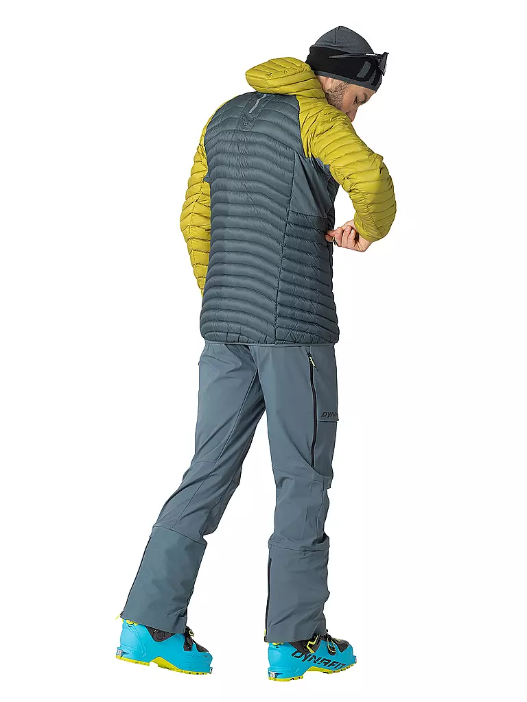 DYNAFIT | Chaqueta aislante de esquí de travesía para hombre Radical Down RDS Hoodie | Oro