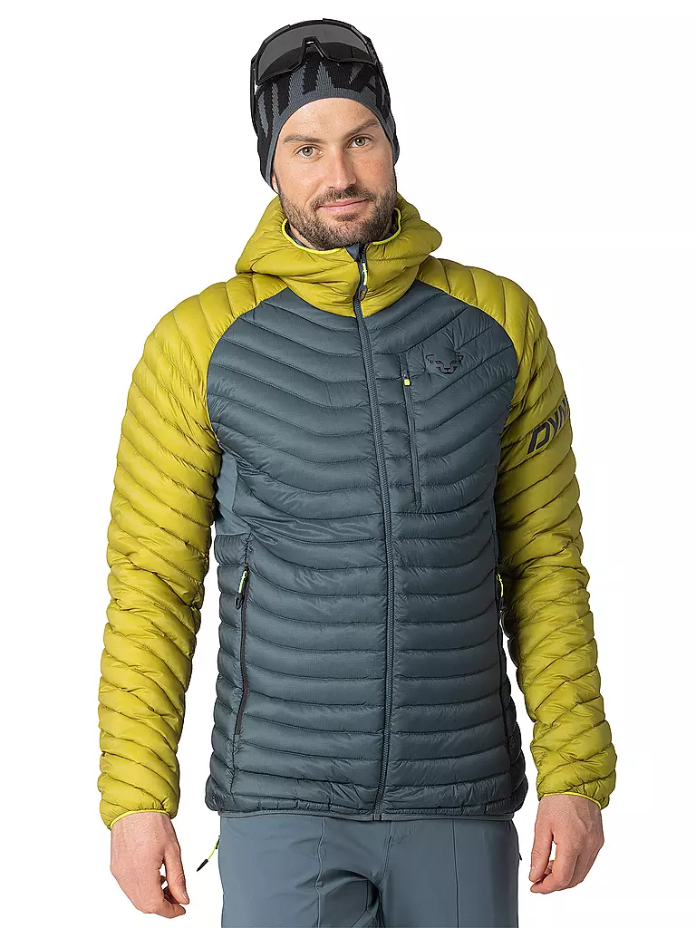DYNAFIT | Chaqueta aislante de esquí de travesía para hombre Radical Down RDS Hoodie | Oro