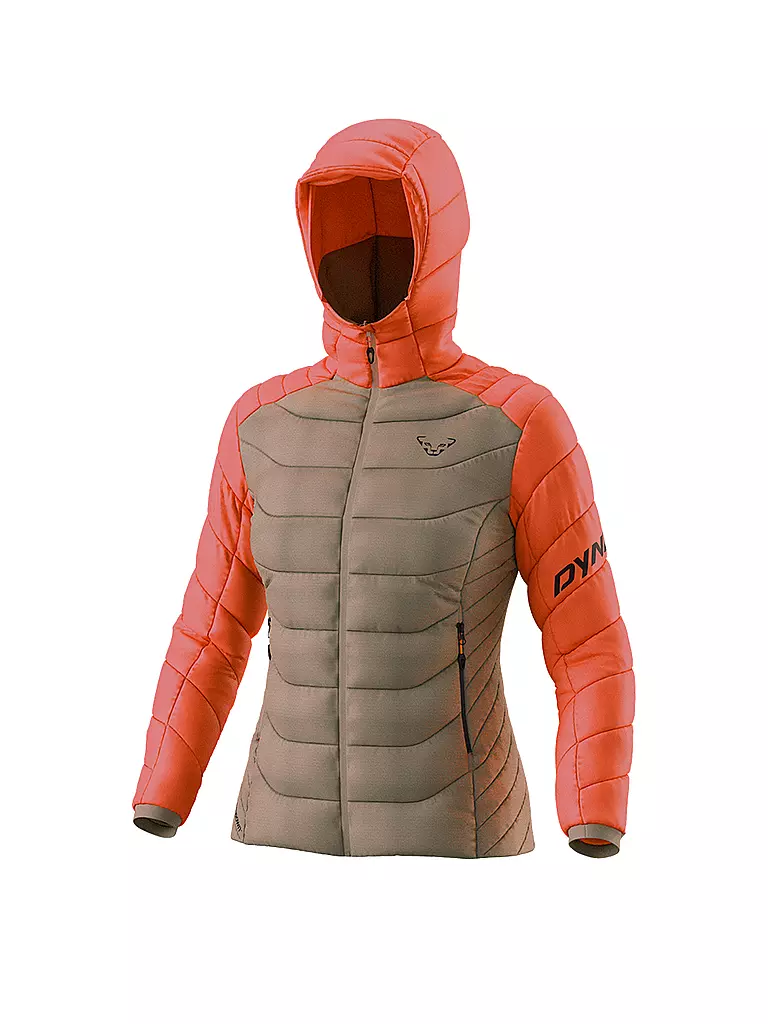 DYNAFIT | Chaqueta aislante de plumón con capucha Tigard para mujer | Gris