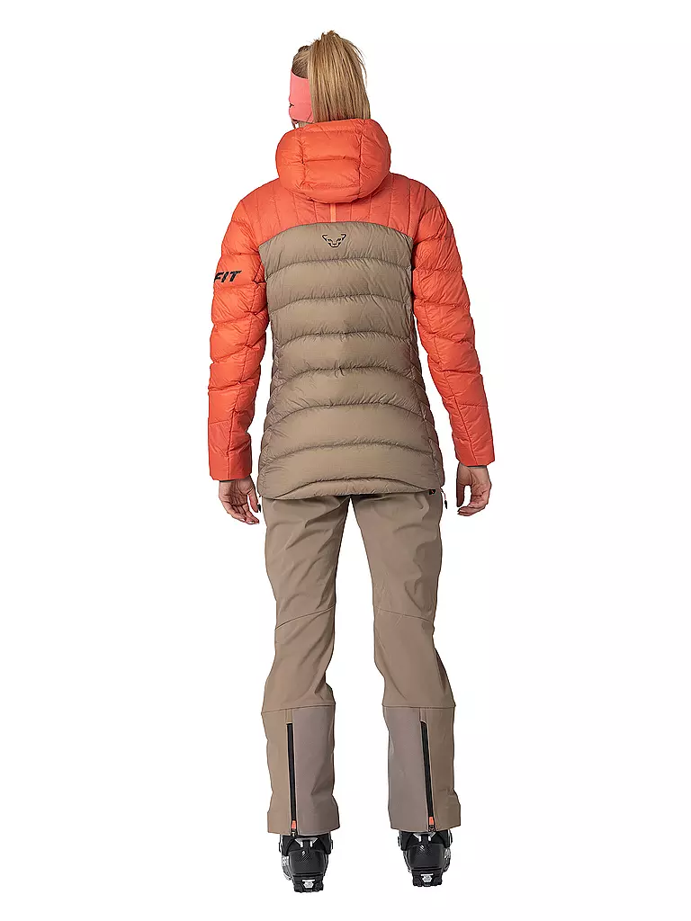 DYNAFIT | Chaqueta aislante de plumón con capucha Tigard para mujer | Gris