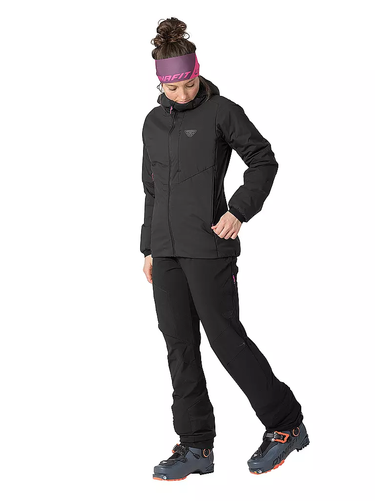 DYNAFIT | Chaqueta aislante para mujer Blacklight Primaloft® con capucha | Negro