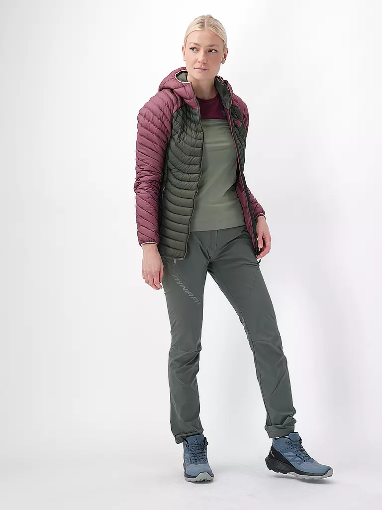 DYNAFIT | Chaqueta aislante para mujer Radical Down RDS Hoodie | Rosa