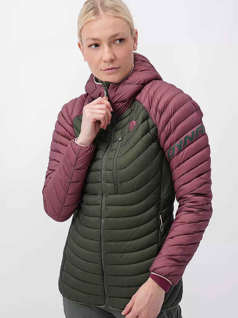 DYNAFIT | Chaqueta aislante para mujer Radical Down RDS Hoodie | Rosa