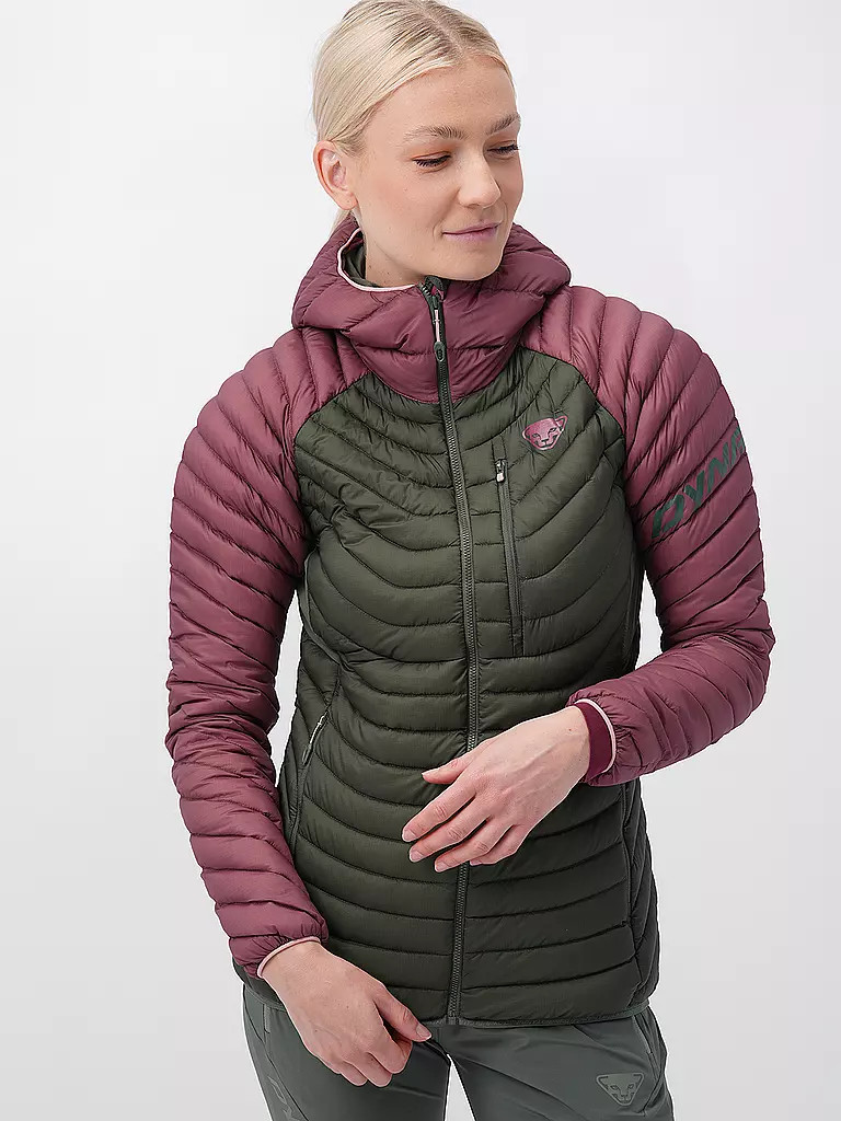 DYNAFIT | Chaqueta aislante para mujer Radical Down RDS Hoodie | Rosa