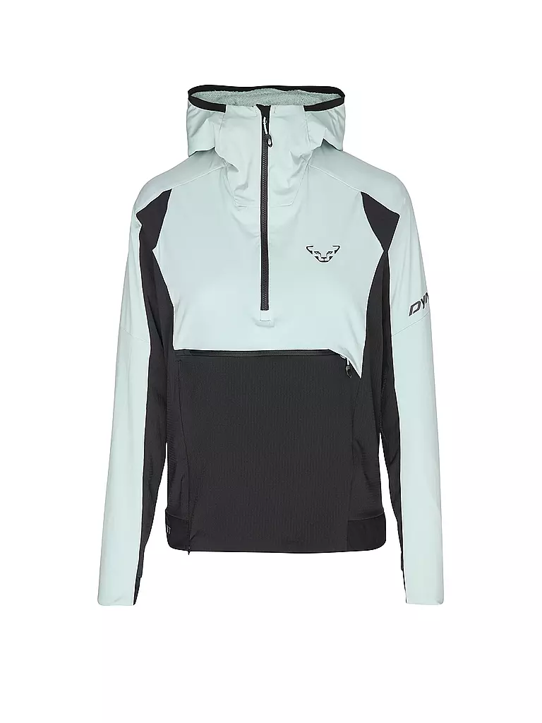 DYNAFIT | Chaqueta aislante para mujer Tigard Alpha Direct Anorak con capucha | Azul claro