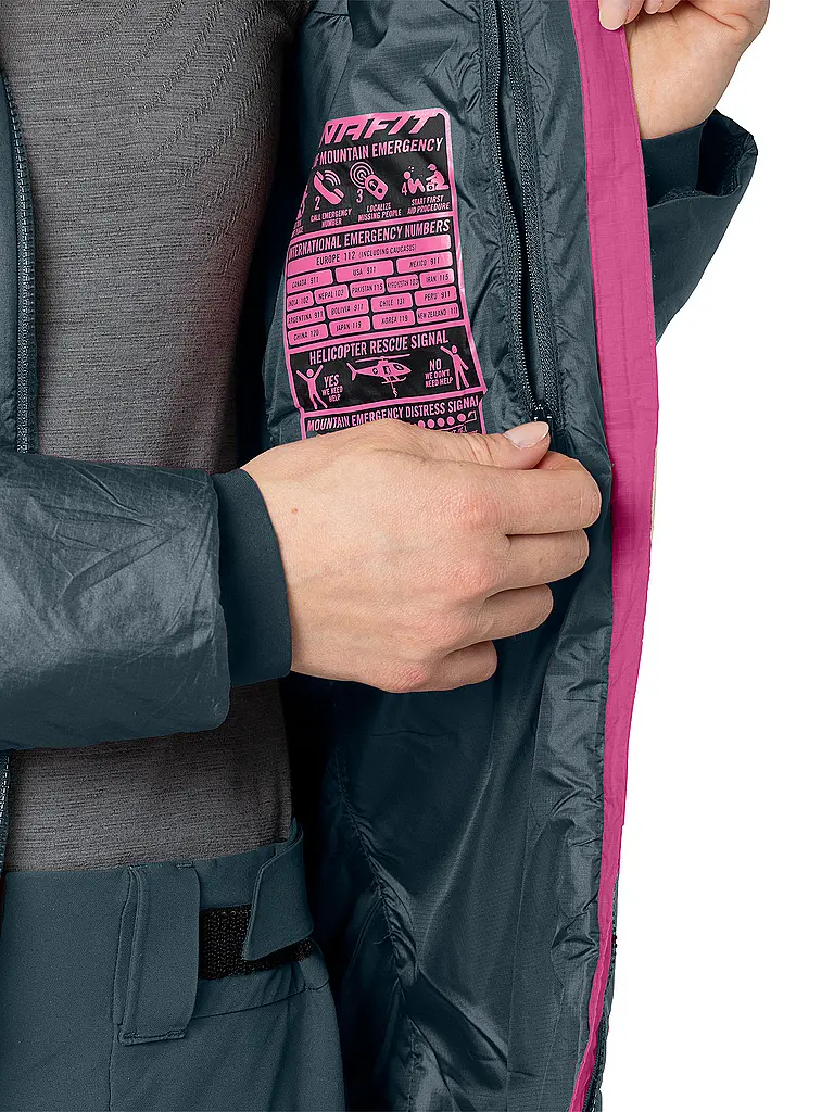 DYNAFIT | Chaqueta aislante Radical PrimaLoft con capucha para mujer |