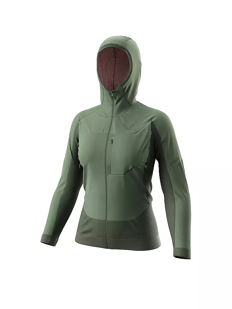 DYNAFIT | Chaqueta aislante Tigard Alpha Direct con capucha para mujer | Oliva