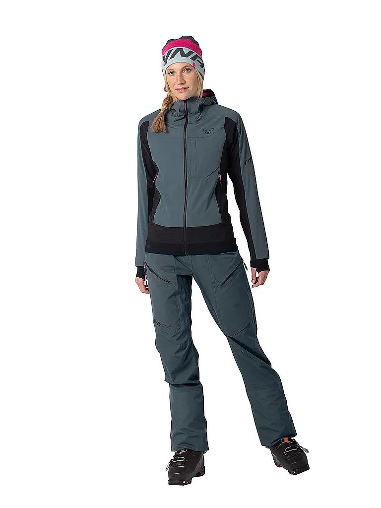 DYNAFIT | Chaqueta aislante Tigard Alpha Direct con capucha para mujer | Gris