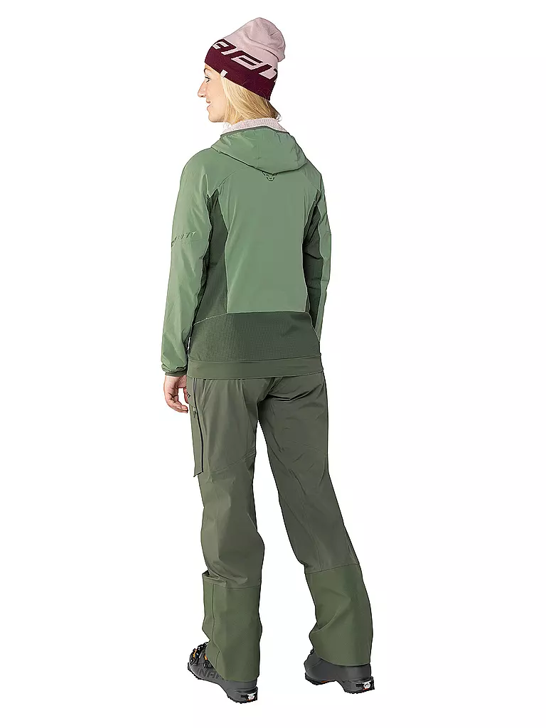 DYNAFIT | Chaqueta aislante Tigard Alpha Direct con capucha para mujer | Oliva