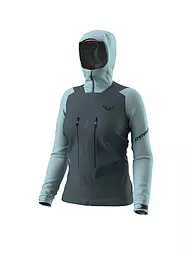DYNAFIT | Chaqueta de esquí de travesía para mujer Blacklight 3L con capucha | Azul claro