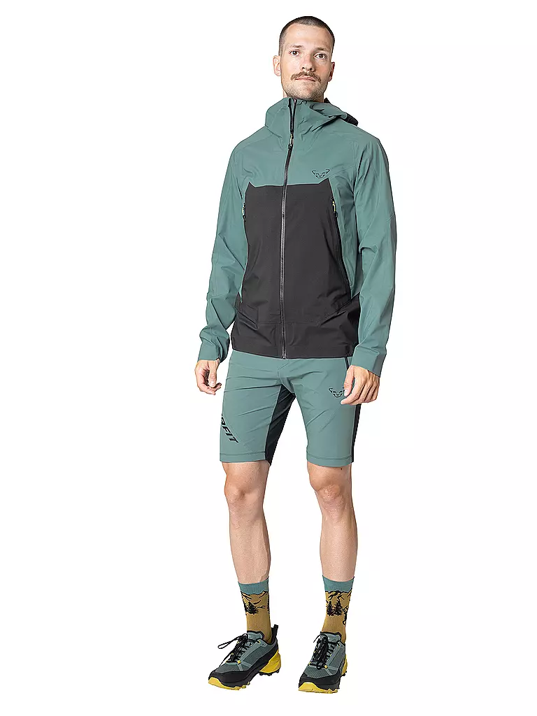 DYNAFIT | Chaqueta de senderismo para hombre Transalper 3L con capucha | Petróleo