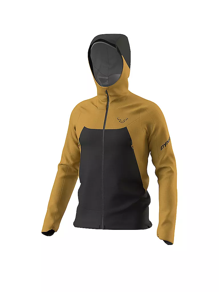 DYNAFIT | Chaqueta de senderismo para hombre Transalper GTX con capucha | Mostaza