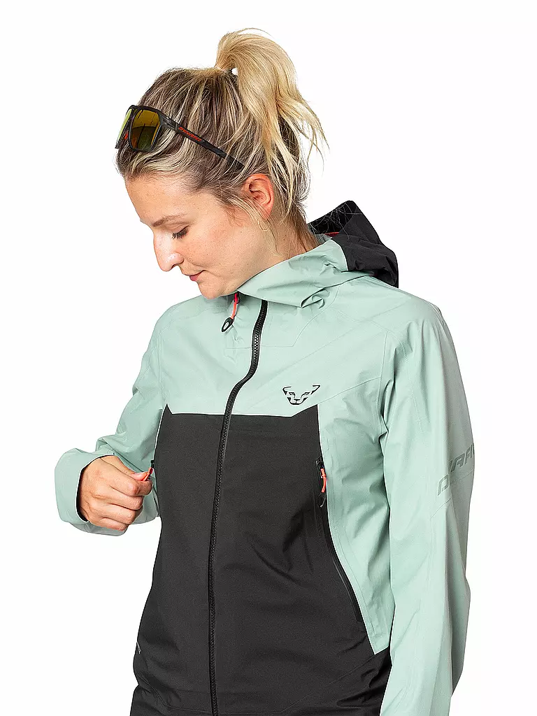 DYNAFIT | Chaqueta de senderismo para mujer Transalper 3L con capucha |