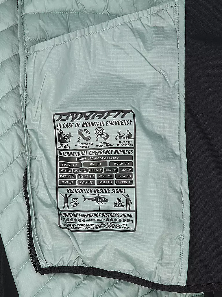 DYNAFIT | Chaqueta híbrida Iso Transalper con capucha para mujer | 