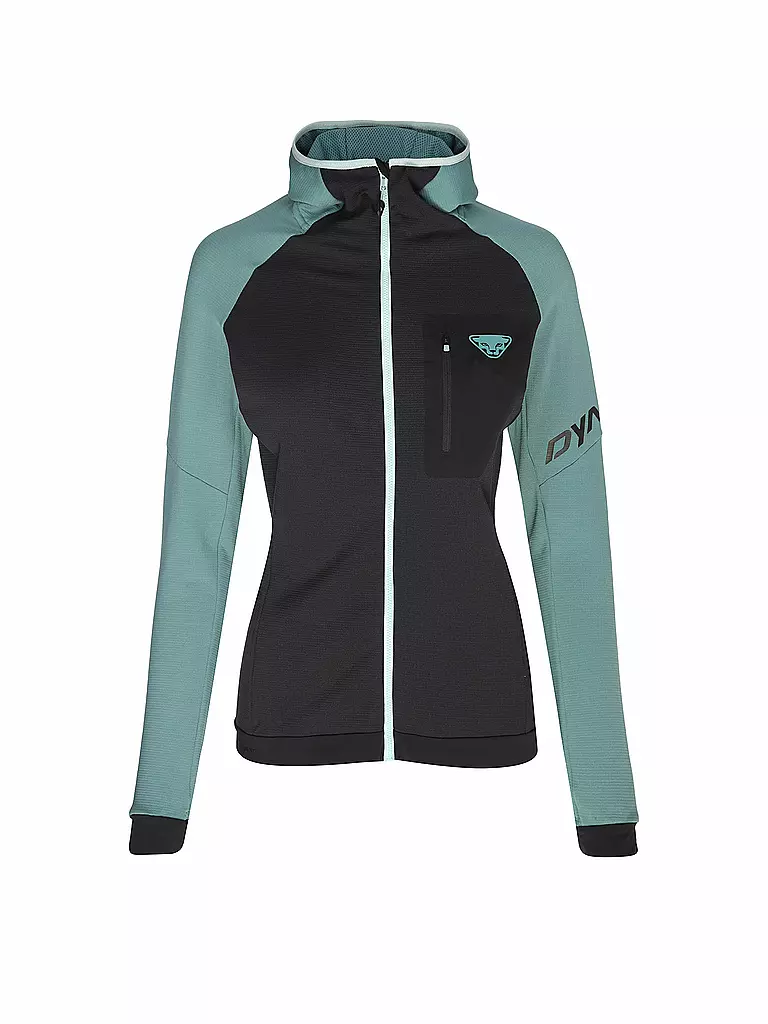 DYNAFIT | Chaqueta polar de mujer Radical Polartec® con capucha | Negro