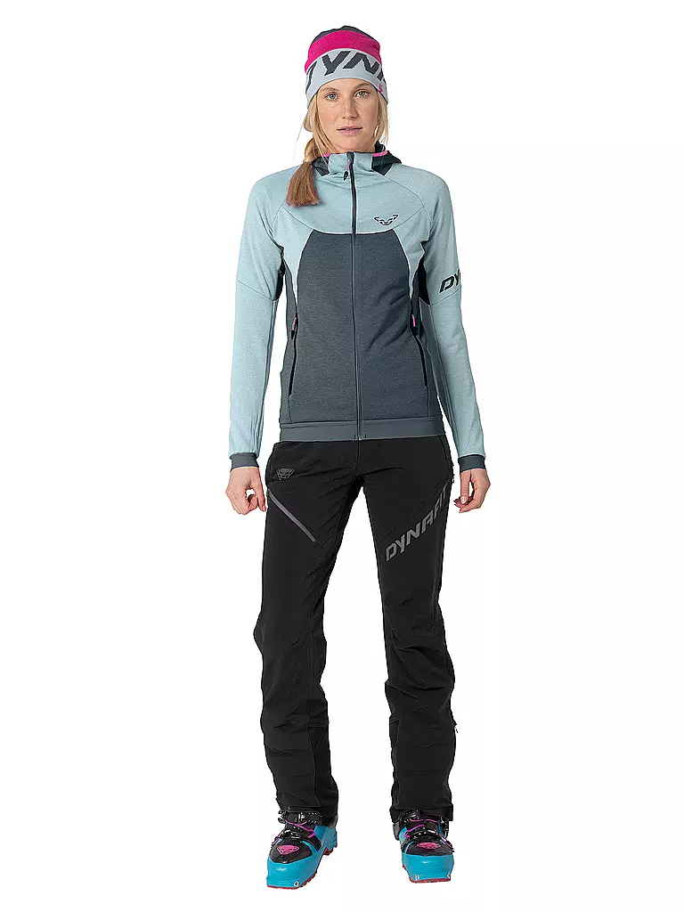 DYNAFIT | Chaqueta polar de mujer Tour Wool Thermal | Azul claro