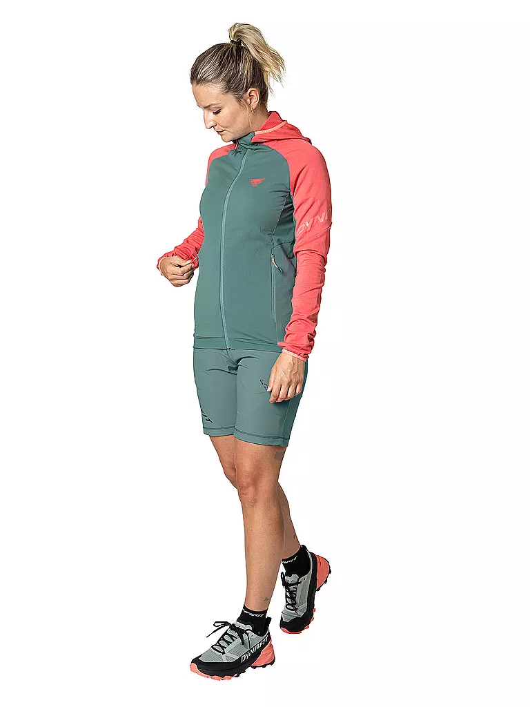 DYNAFIT | Chaqueta polar para mujer Transalper Polartec Hoodie | Petróleo