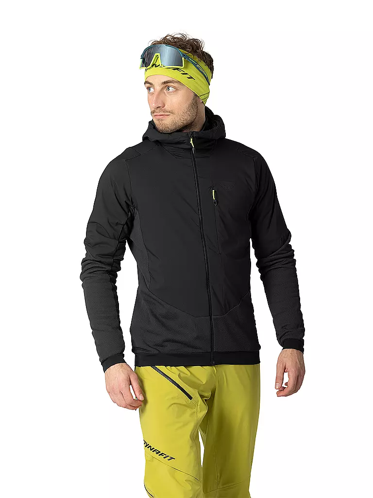 DYNAFIT | Chaqueta polar térmica con capucha Blacklight para hombre | 