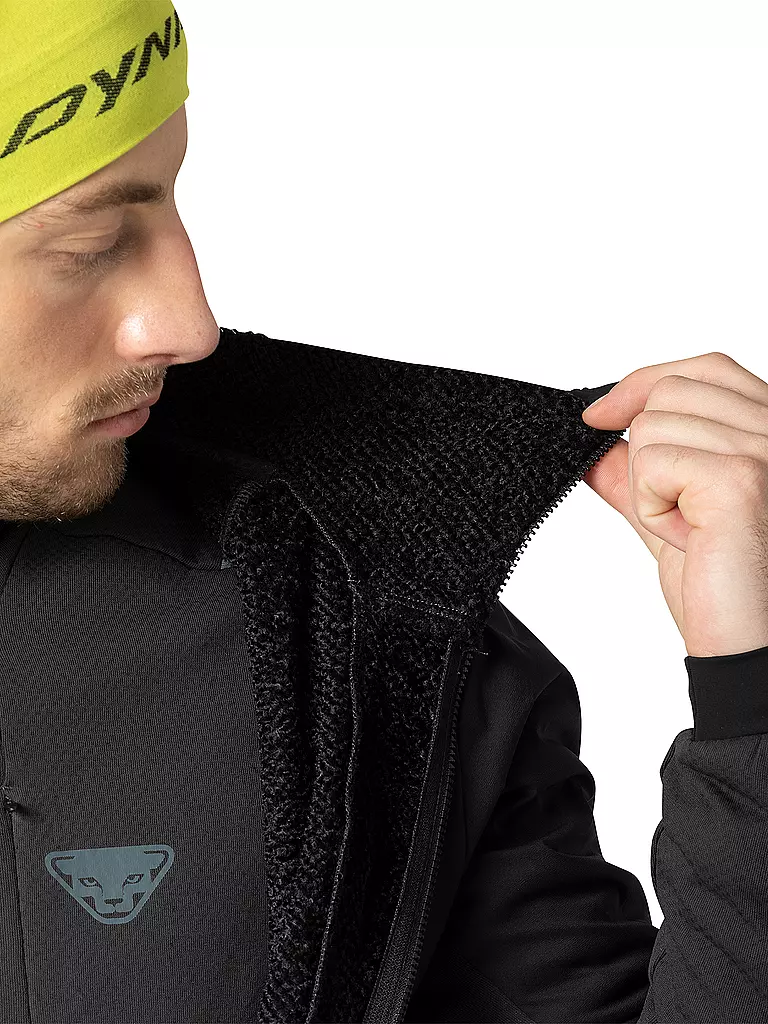 DYNAFIT | Chaqueta polar térmica con capucha Blacklight para hombre | 