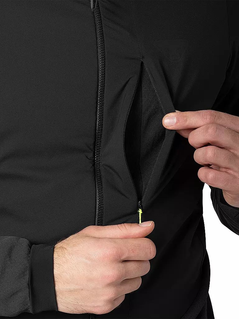 DYNAFIT | Chaqueta polar térmica con capucha Blacklight para hombre | 