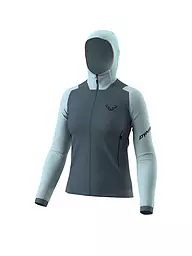 DYNAFIT | Chaqueta polar térmica con capucha Blacklight para mujer | Azul claro